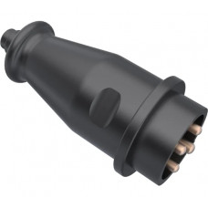 Кабельная вилка Bemis материал каучук, IP44, 3P+E, 16A, 380V STRAIGHT PLUG BK6-1504-2011
