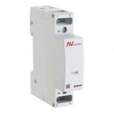 Контактор модульный EKF КМ 20А, 2NО, 24VAC, 1 модуль AVERES km-av-1-20-20-24V