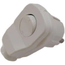 Угловая вилка с выключателем PCE 16A 220V 2P+E IP44 9002215