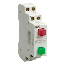 Модульная кнопка управления IEK, КМУ11, ИЭК MBD10-11-K51