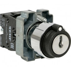 Переключатель EKF BG33 3Р с замком не возвратный 2NO PROxima xb2-bg33