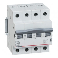 Выключатель-разъединитель Legrand RX3 4П, 63A 419331