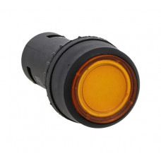 Кнопка с подсветкой EKF PROxima SW2C-10D, желтая, NO, 24В sw2c-md-y-24